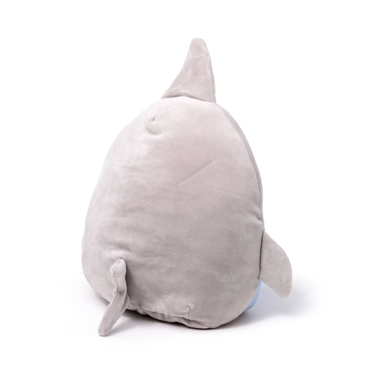 Adoramals Archie the Shark Velboa Plush Toy - CE & EN71 Compliant, Non-Toxic for Kids