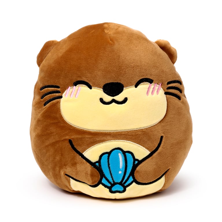 Squidglys Plush Toy - Adoramals Henry the Otter, Velboa Soft and CE/UKCA Marked