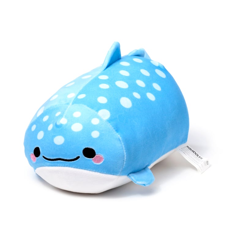 Adoramals Aoi the Whale Shark Velboa Plush Toy - CE & EN71 Compliant