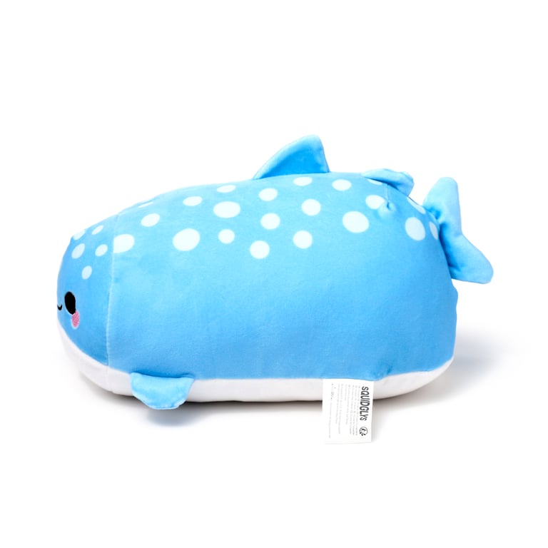Adoramals Aoi the Whale Shark Velboa Plush Toy - CE & EN71 Compliant