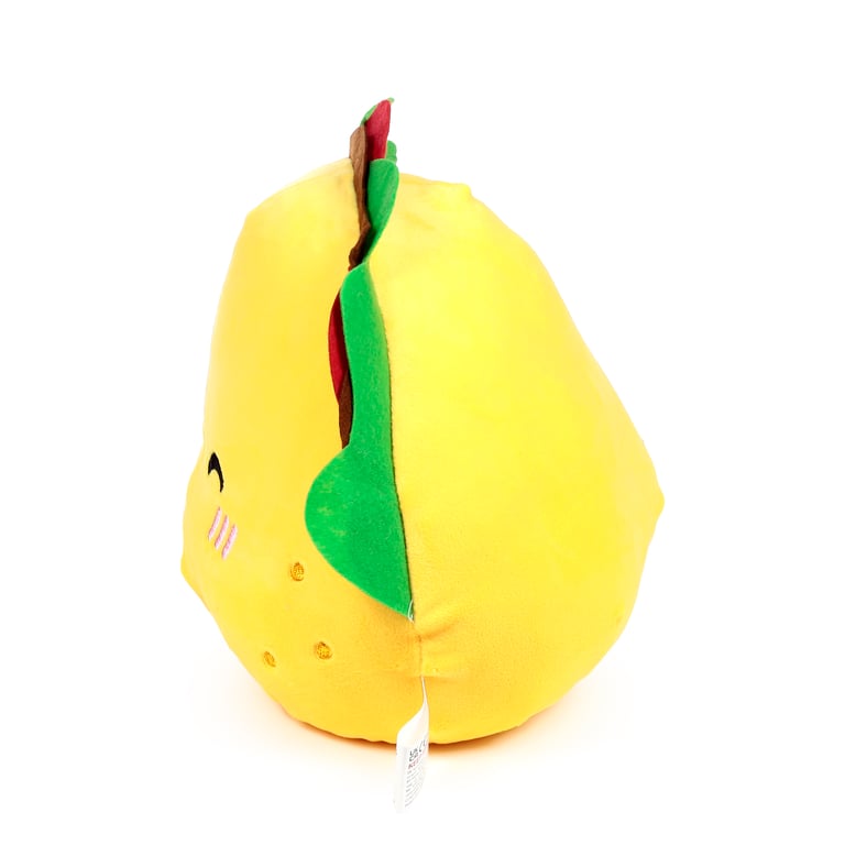 Frida the Taco Squidglys Plush Toy - CE Marked Velboa Soft Toy, EN71 Compliant, Fire Retardant