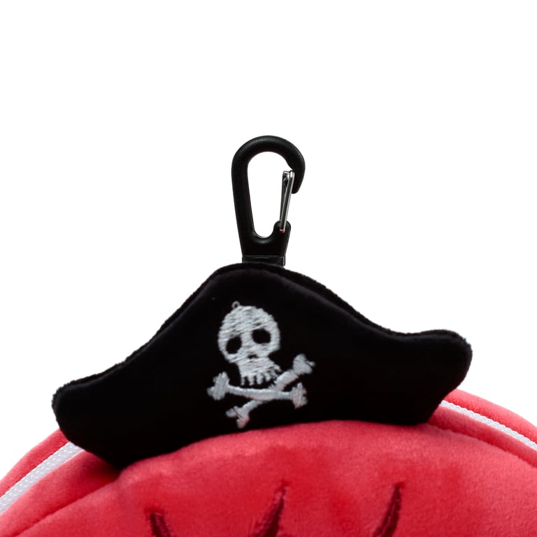 Relaxeazzz Travel Pillow & Eye Mask - Quick Release Pirate Themed Polyester Travel Accessory