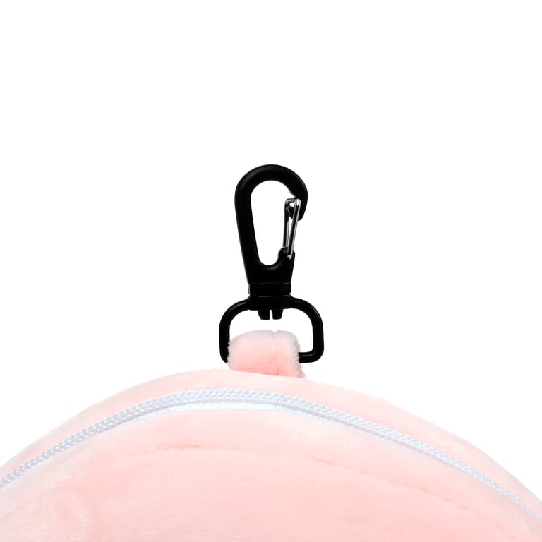 Relaxeazzz Travel Pillow & Eye Mask - Maddie the Axolotl Novelty Gift with Quick Release