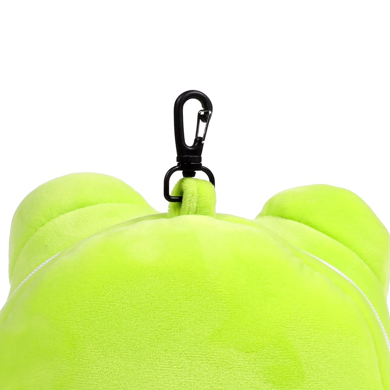 Relaxeazzz Travel Pillow & Eye Mask - Quick Release Polyester Novelty Gift for Him or Her