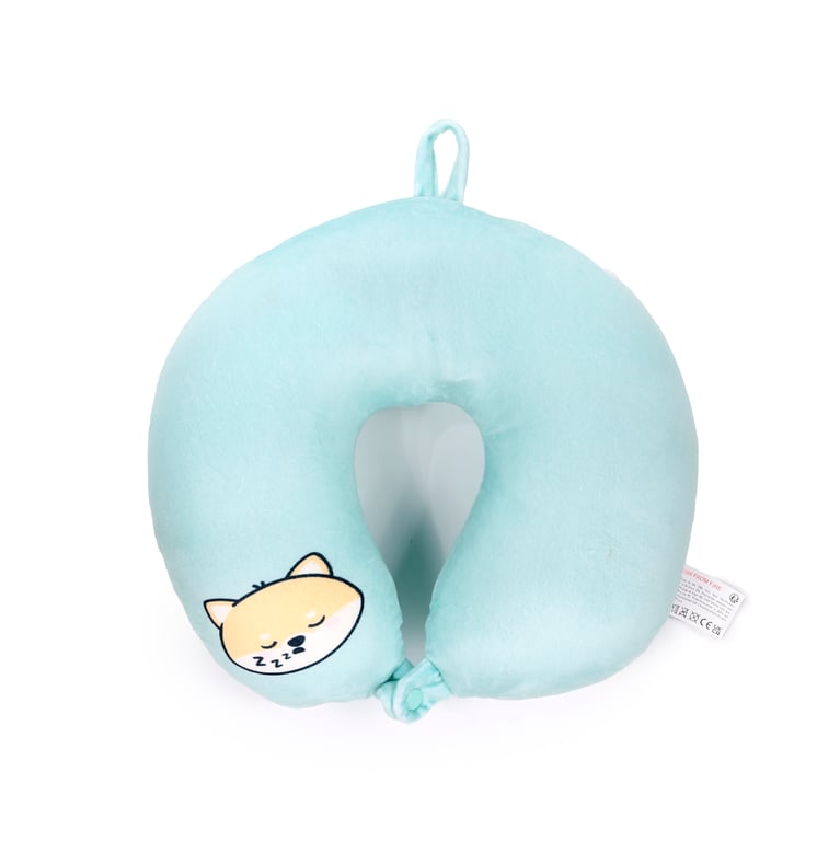 Adoramals Shuggs 2-in-1 Swappable Travel Pillow & Plush Toy - Polyester Filled with Polystyrene Beads