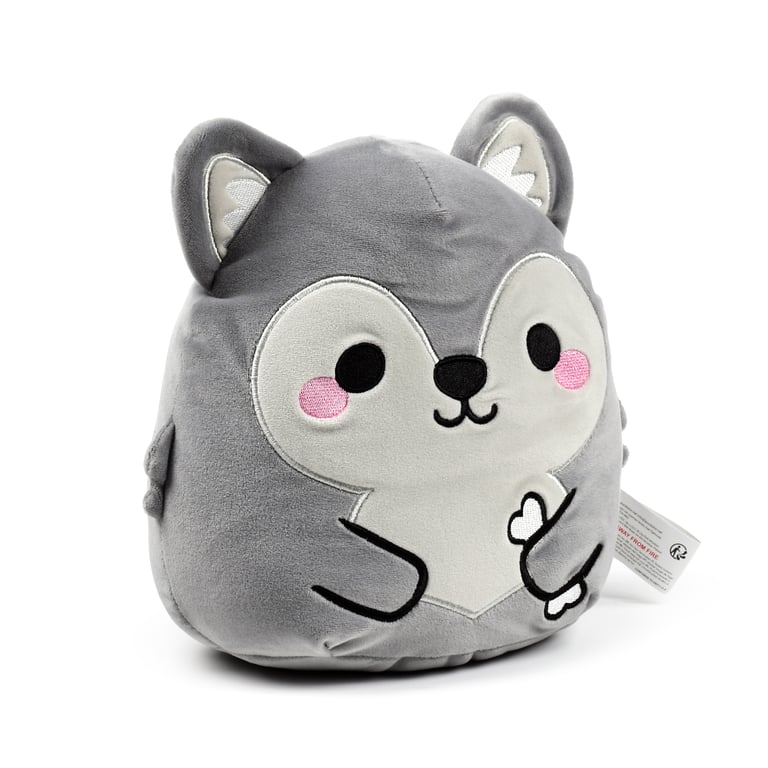 Dorian the Wolf Velboa Plush Toy - CE/UKCA Marked & EN71 Compliant