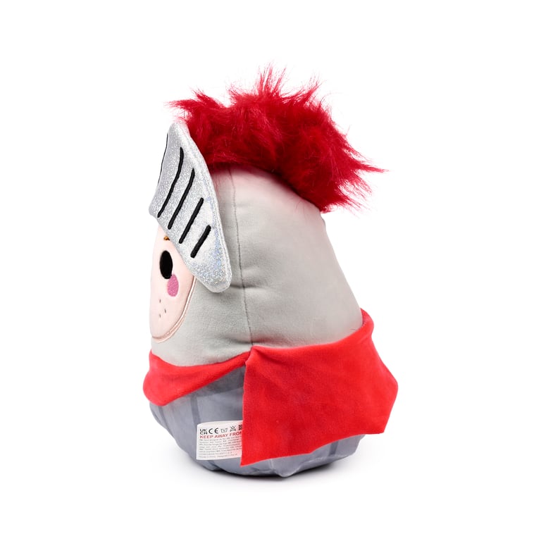 Squidglys Knights & Dragons Knight Velboa Plush Toy - CE Marked and EN71 Compliant