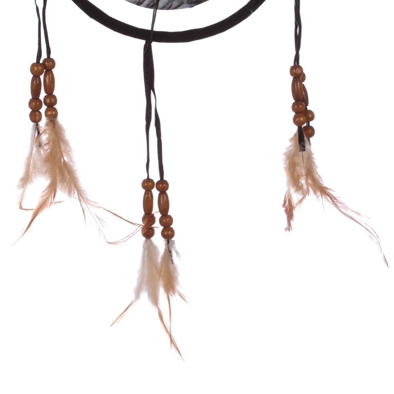 Lisa Parker Licensed Small Wolf Dreamcatcher (Polyester & Faux Fur)