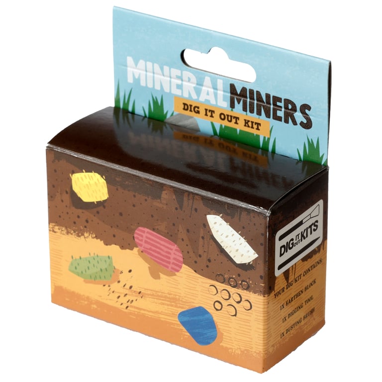 Fun Excavation Dig It Out Kit - Educational Rock Digging Toy for Kids, CE/UKCA Marked, Supervision Required