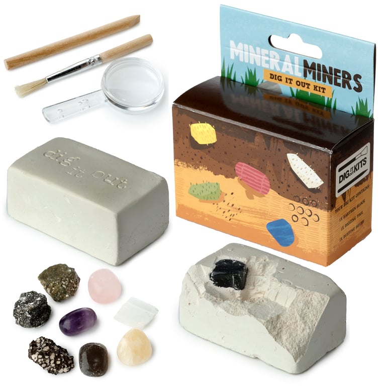 Fun Excavation Dig It Out Kit - Educational Rock Digging Toy for Kids, CE/UKCA Marked, Supervision Required