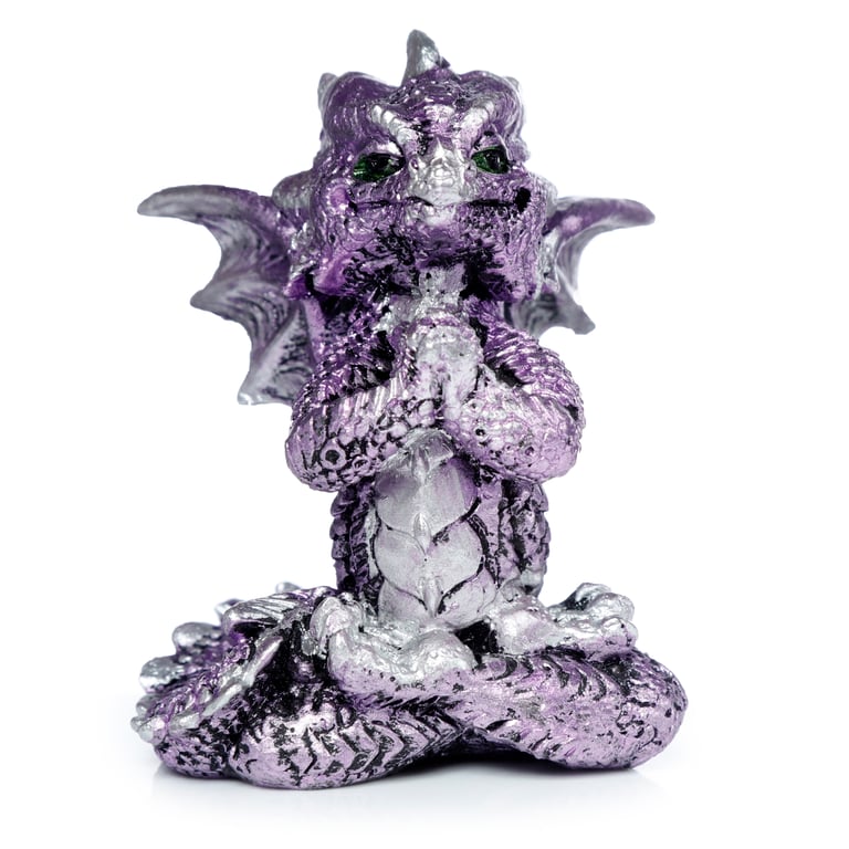 Elements Yoga Peace Dragon Resin Meditation Mat