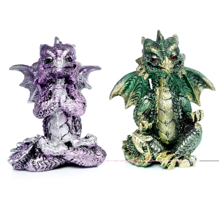 Elements Yoga Peace Dragon Resin Meditation Mat