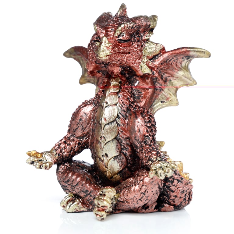 Elements Yoga Enlightenment Dragon Resin Yoga Mat for Home Practice
