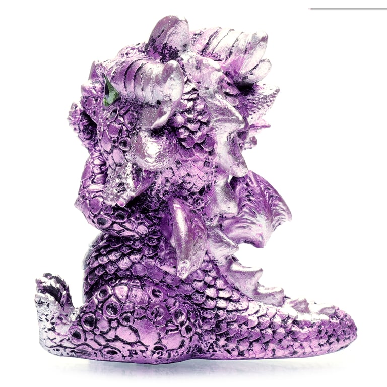 Elements Dragon Figurine Set of 3 - Resin Hear No Speak No See No Evil Home Decor Ornament