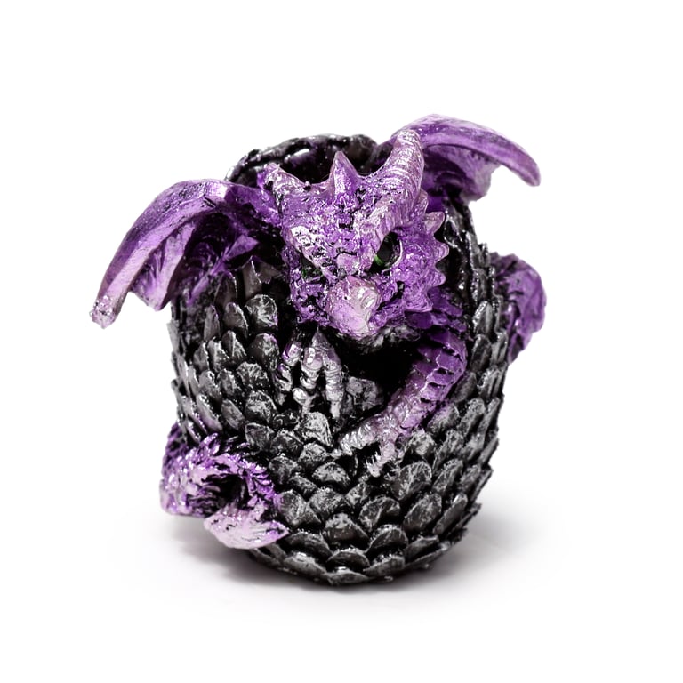 Elements Dragon - Hatching Resin Egg Home Decor Collectible Statue