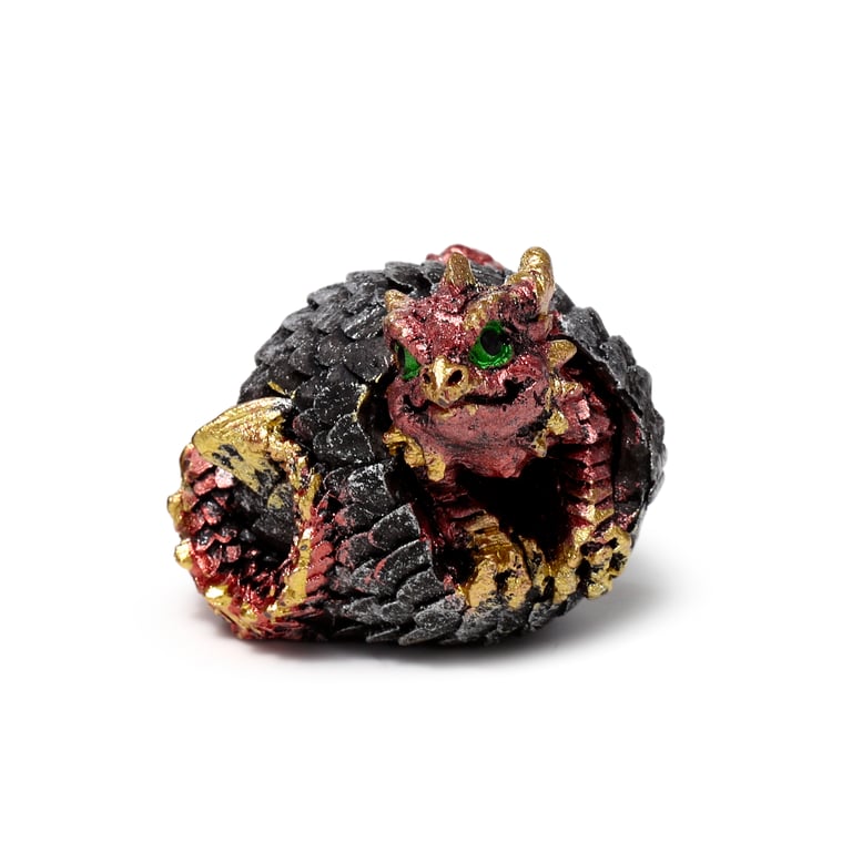 Elements Dragon - Hatching Resin Egg Home Decor Collectible Statue