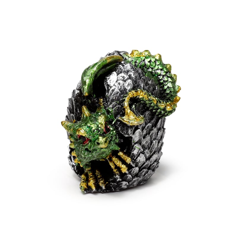 Elements Dragon - Hatching Resin Egg Home Decor Collectible Statue