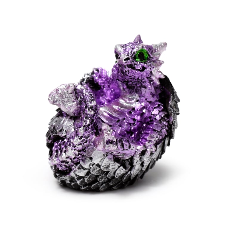 Elements Dragon - Hatching Resin Egg Home Decor Collectible Statue