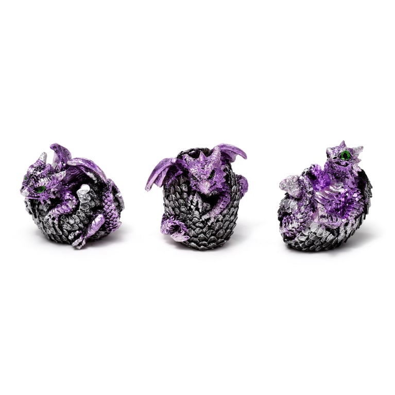Elements Dragon - Hatching Resin Egg Home Decor Collectible Statue