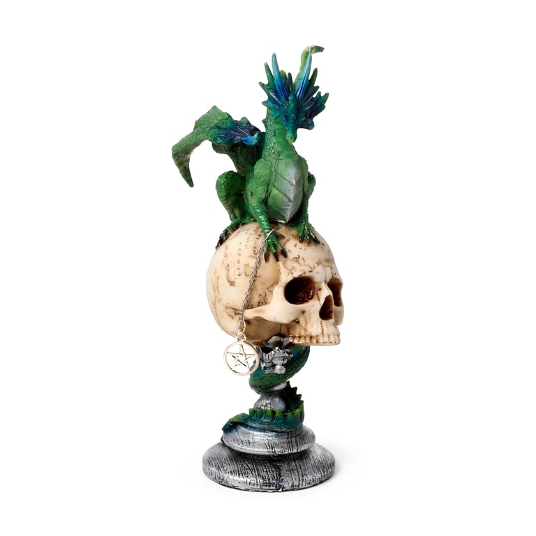 Dark Legends Dragon - Mysteries of the Skull Dragon Resin Statue