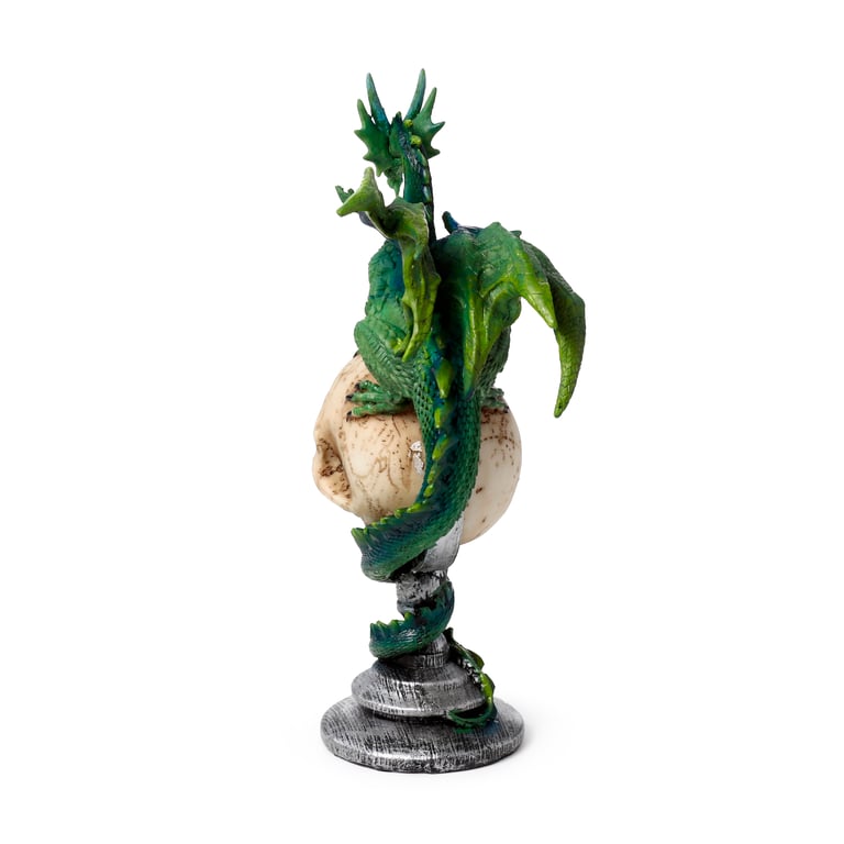 Dark Legends Dragon - Mysteries of the Skull Dragon Resin Statue