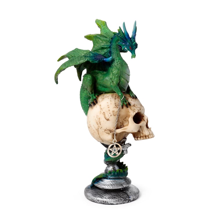 Dark Legends Dragon - Mysteries of the Skull Dragon Resin Statue