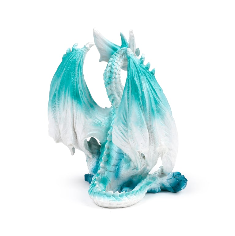 Dark Legends Dragon - Master of the Ice Resin Figurine Home Decor Statue