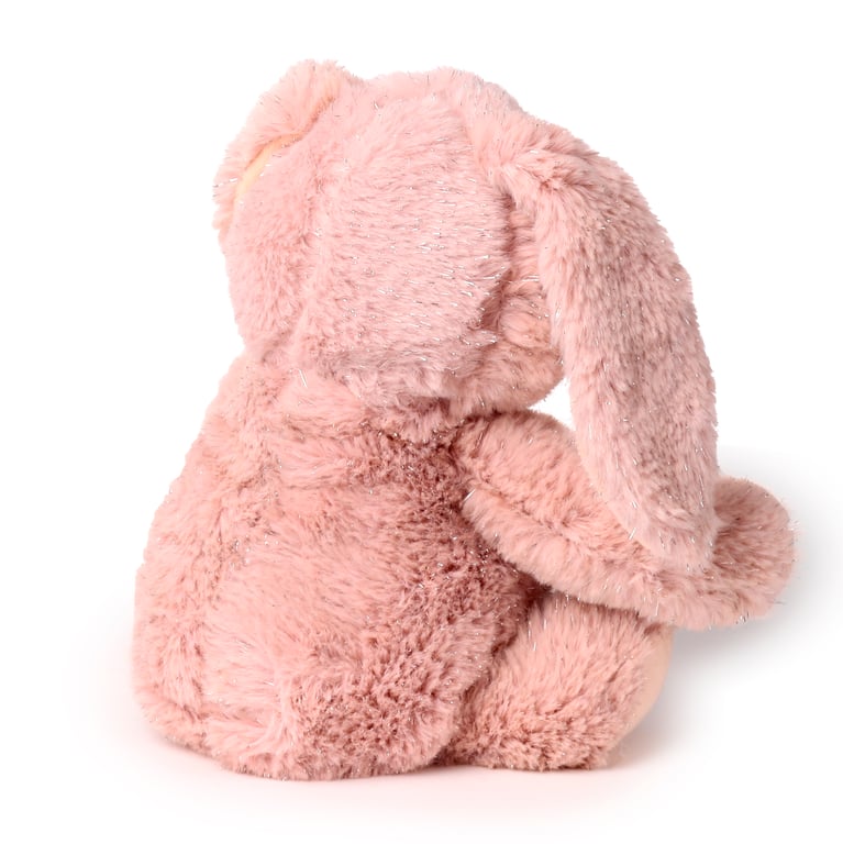 Pink Bunny Rabbit Plush Door Stop - Indoor Decorative Polyester Stopper