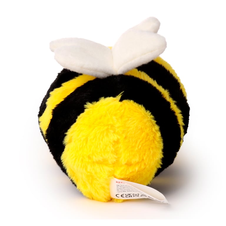 Polyester Plush Bumble Bee Door Stop - Indoor Decorative Item
