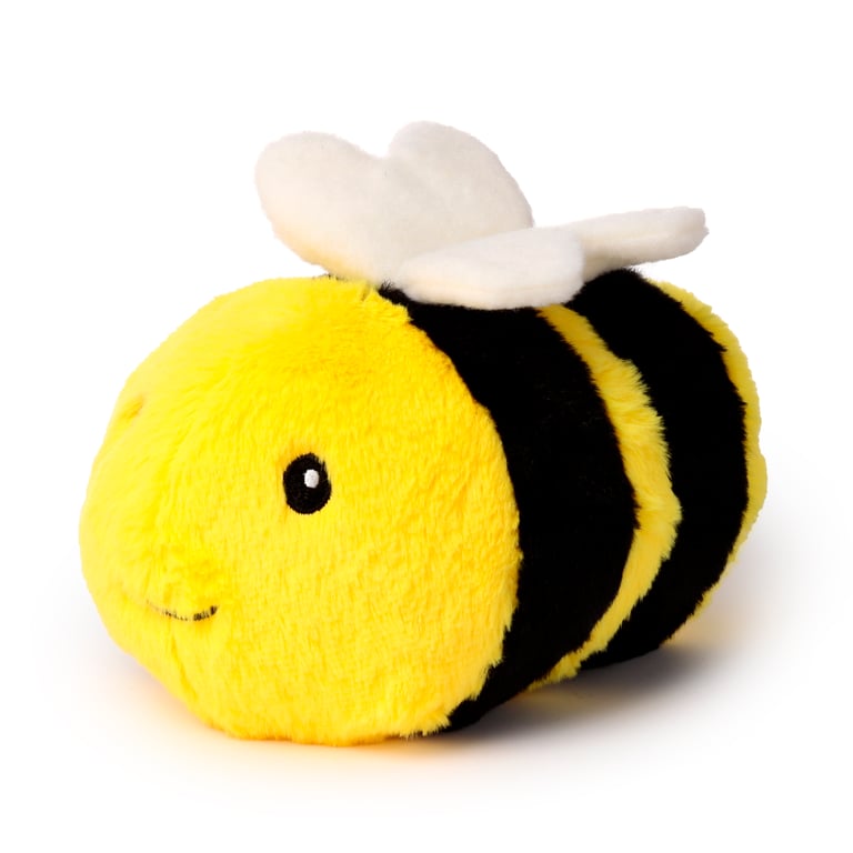 Polyester Plush Bumble Bee Door Stop - Indoor Decorative Item