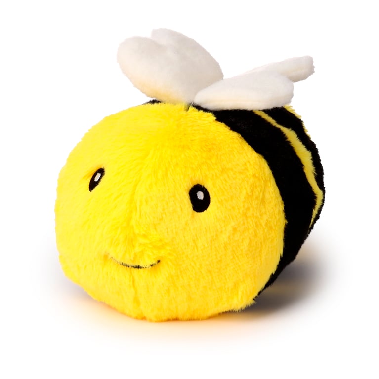 Polyester Plush Bumble Bee Door Stop - Indoor Decorative Item