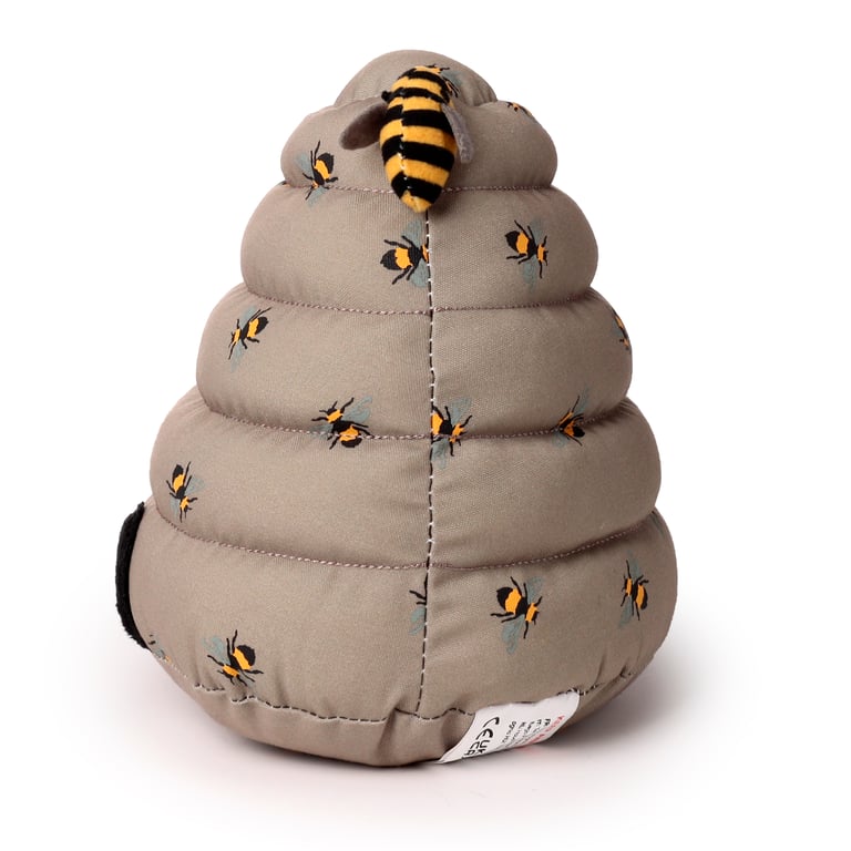 Polyester Beehive Door Stop - Non-Toxic Indoor Decor Item
