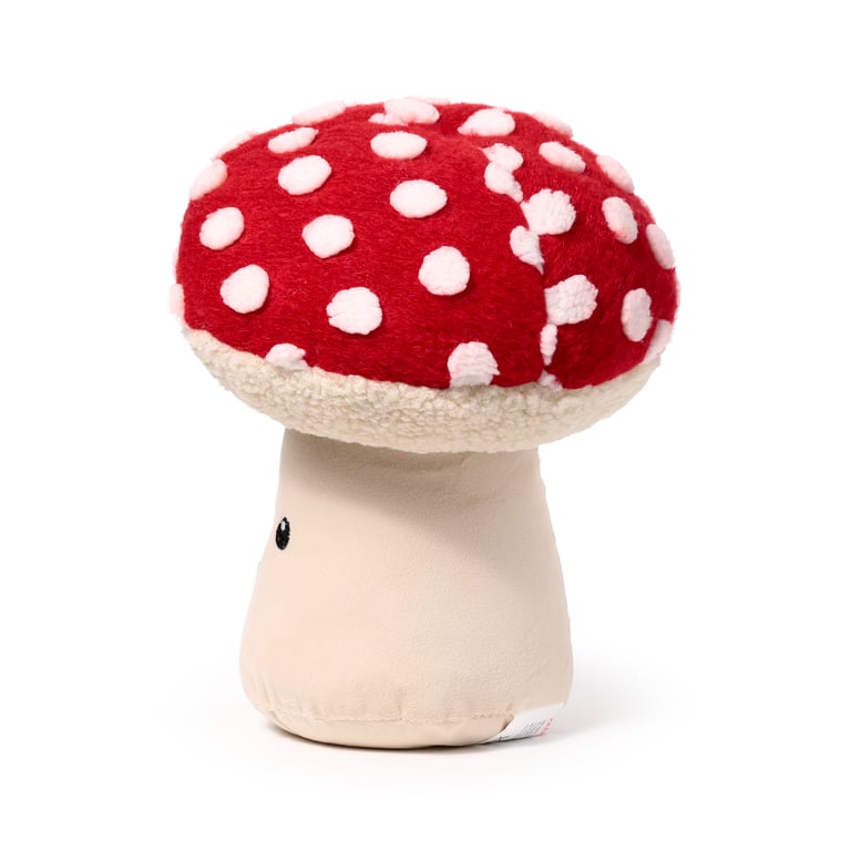 Mushroom Plush Door Stop - Indoor Polyester Decorative Home Accessory