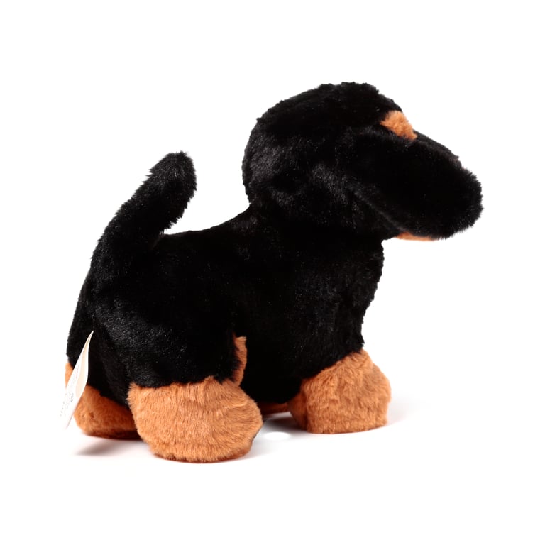 Sausage Dog Plush Door Stop - Polyester Construction for Indoor Decor