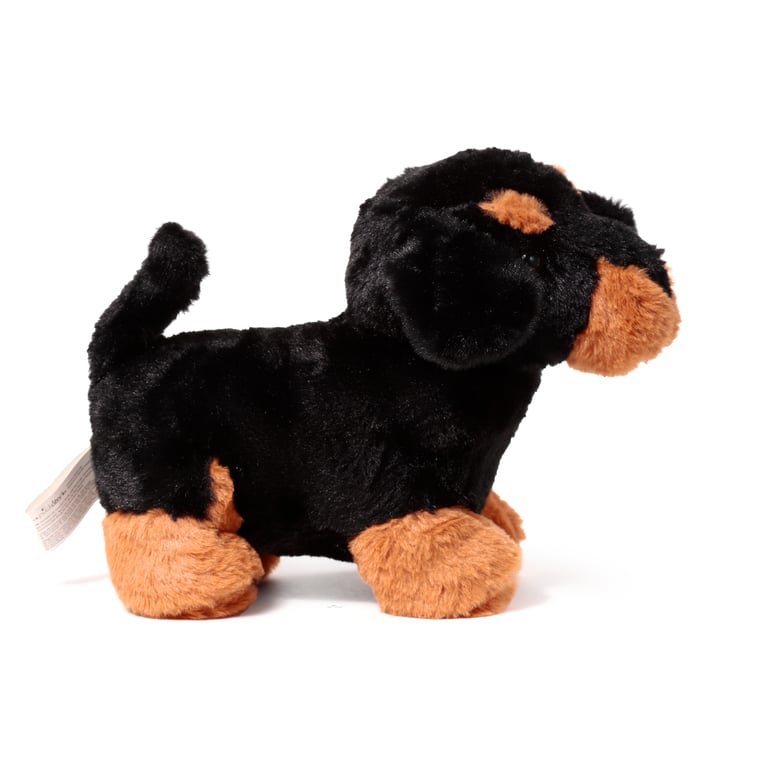 Sausage Dog Plush Door Stop - Polyester Construction for Indoor Decor