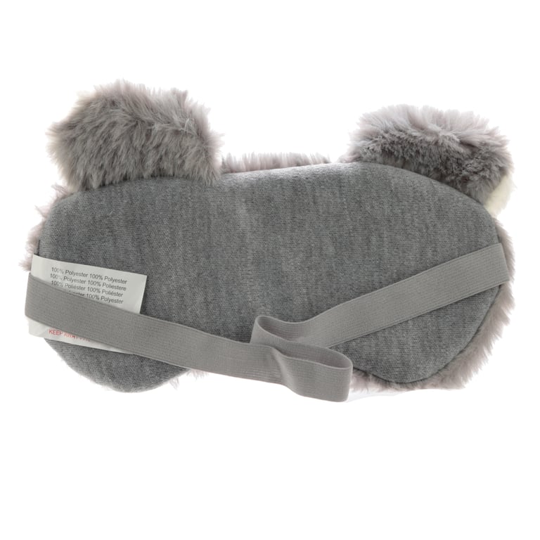 Plush Adoramals Koala Polyester Eye Mask for Indoor Use - Adult Size