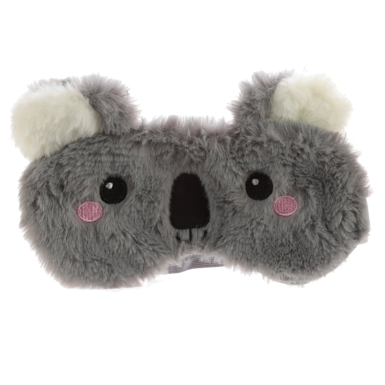 Plush Adoramals Koala Polyester Eye Mask for Indoor Use - Adult Size