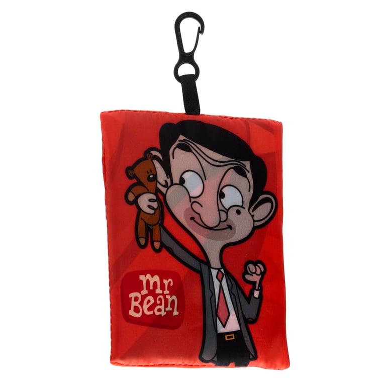 Mr Bean Reusable Polyester Foldable Shopping Bag