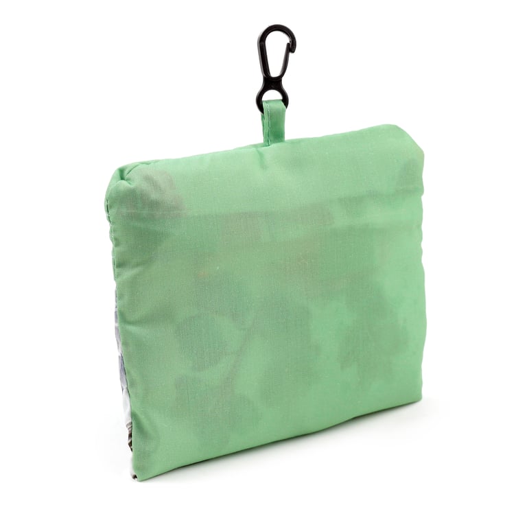 Handy Foldable RPET Recycled Plastic Bottle Shopping Bag - Compact Storage & Reusable