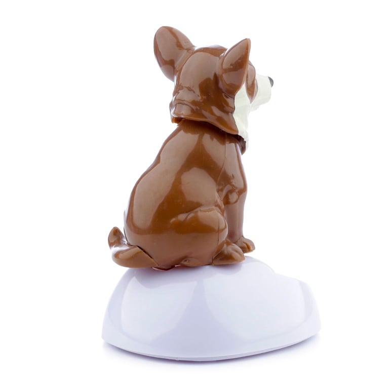 Collectable Solar Powered Corgi Pal - CE Marked, ABS Material, Magnet Function