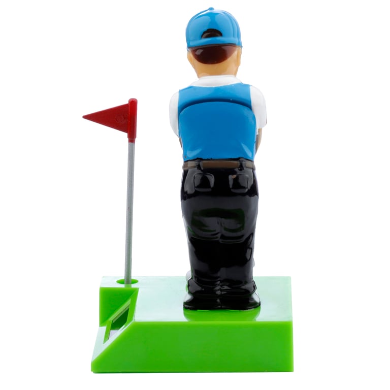 Solar Powered Collectable Golfer - CE Marked Non-Toy Home Decoration