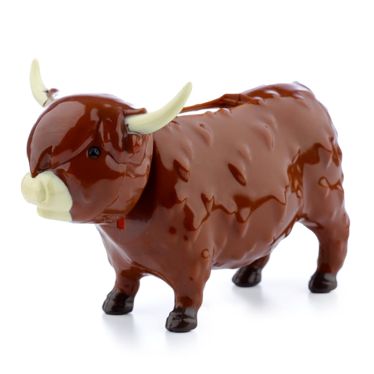 Highland Coo Cow Solar Powered Pal Collectible Decoration