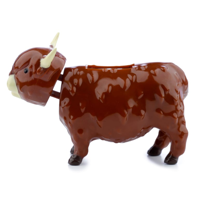 Highland Coo Cow Solar Powered Pal Collectible Decoration