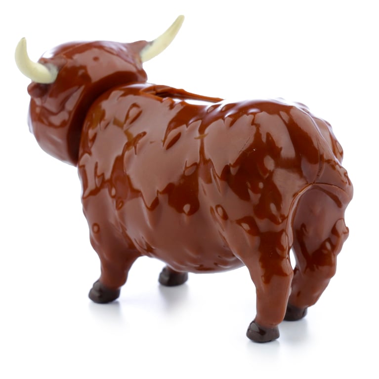 Highland Coo Cow Solar Powered Pal Collectible Decoration