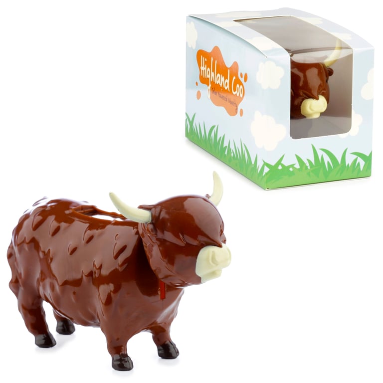 Highland Coo Cow Solar Powered Pal Collectible Decoration