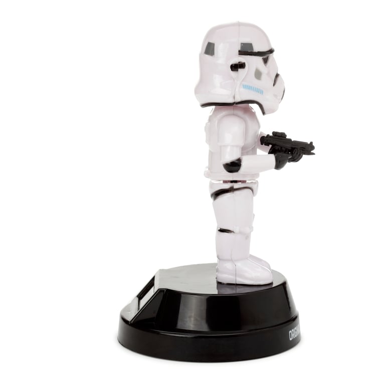 Licensed Solar Powered Stormtrooper Collectible Decoration - CE Marked, ABS Plastic