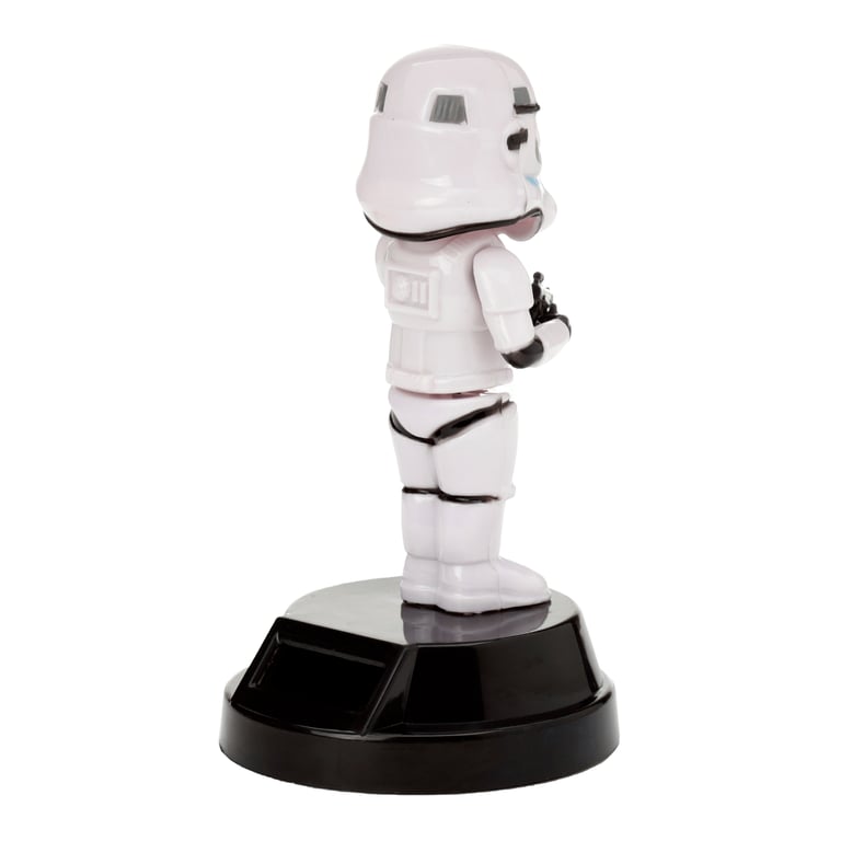 Licensed Solar Powered Stormtrooper Collectible Decoration - CE Marked, ABS Plastic