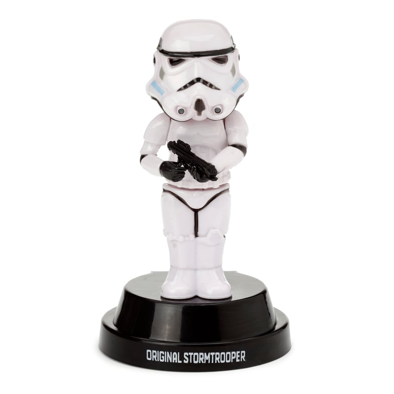 Licensed Solar Powered Stormtrooper Collectible Decoration - CE Marked, ABS Plastic