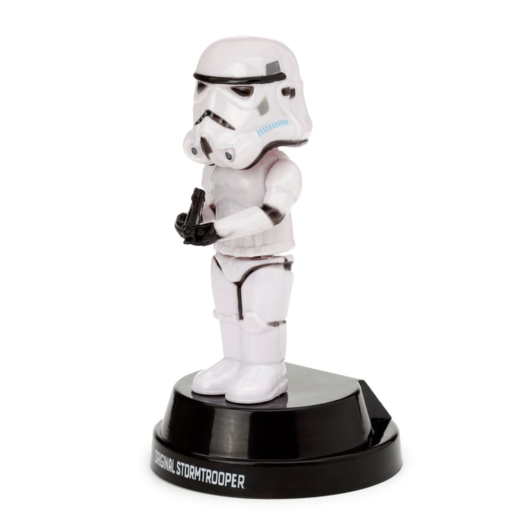 Licensed Solar Powered Stormtrooper Collectible Decoration - CE Marked, ABS Plastic