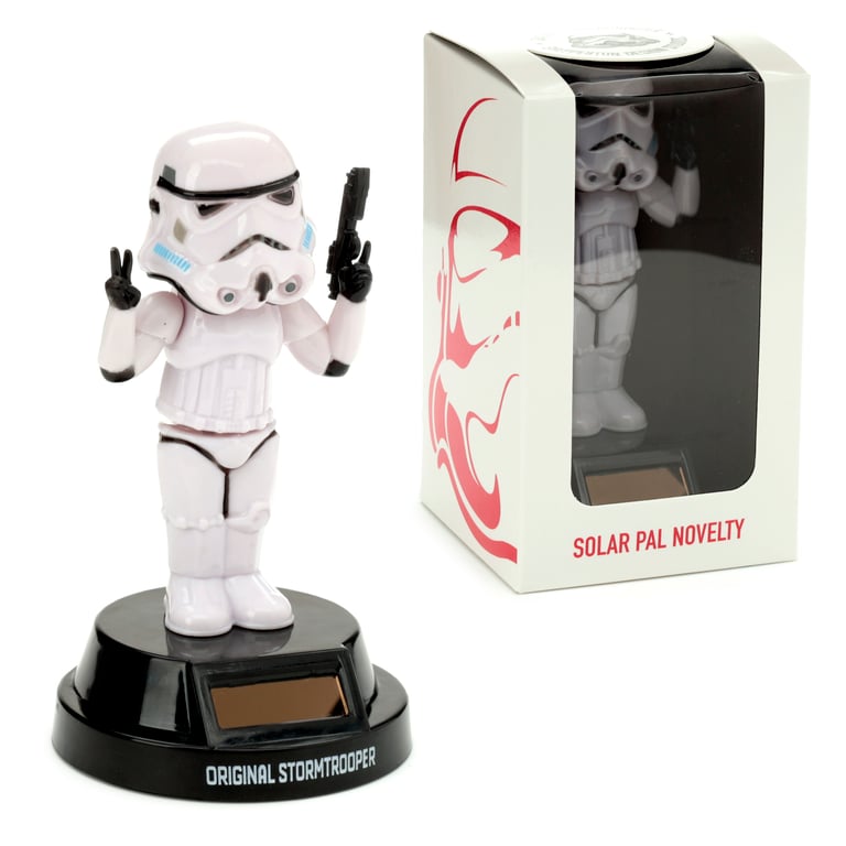 Collectable The Original Stormtrooper Peace Solar Powered Pal - CE Marked Licensed Action Figure Toy